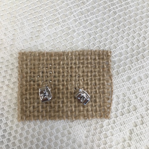 Silver Pineapple Earrings - Picture 2 of 2